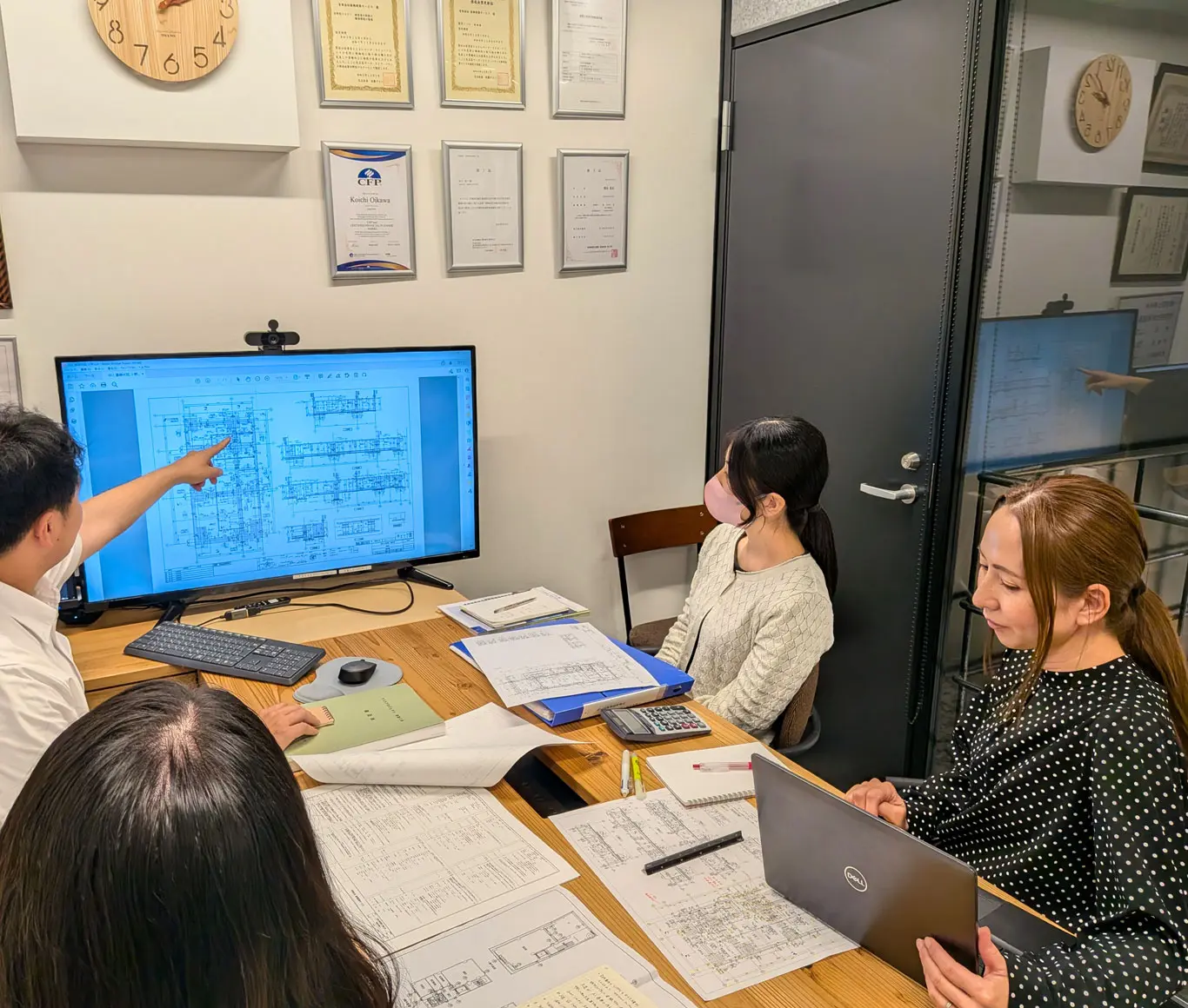 本社研修の様子