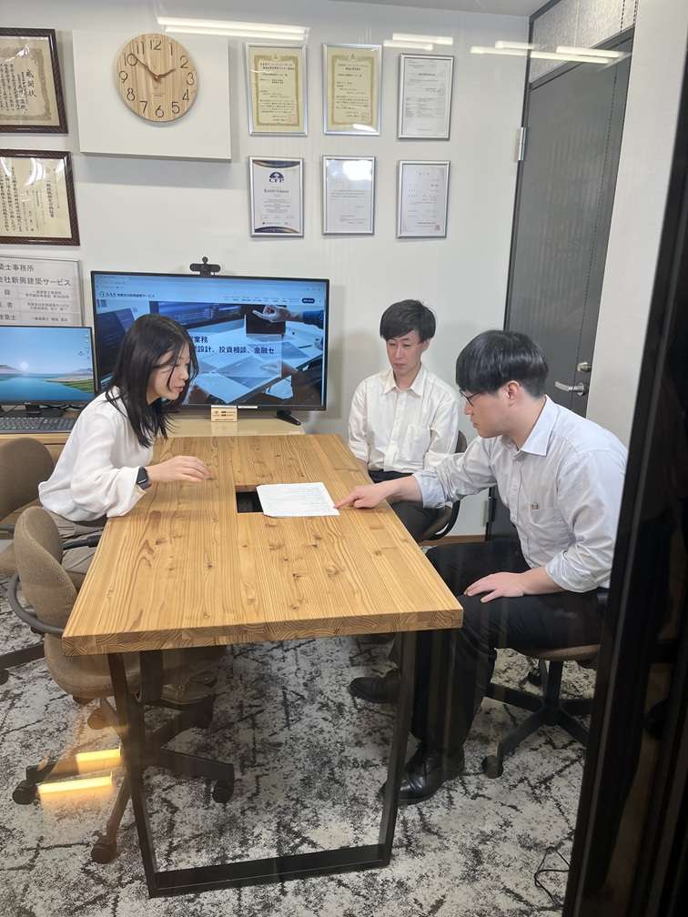 若手打ち合わせの様子